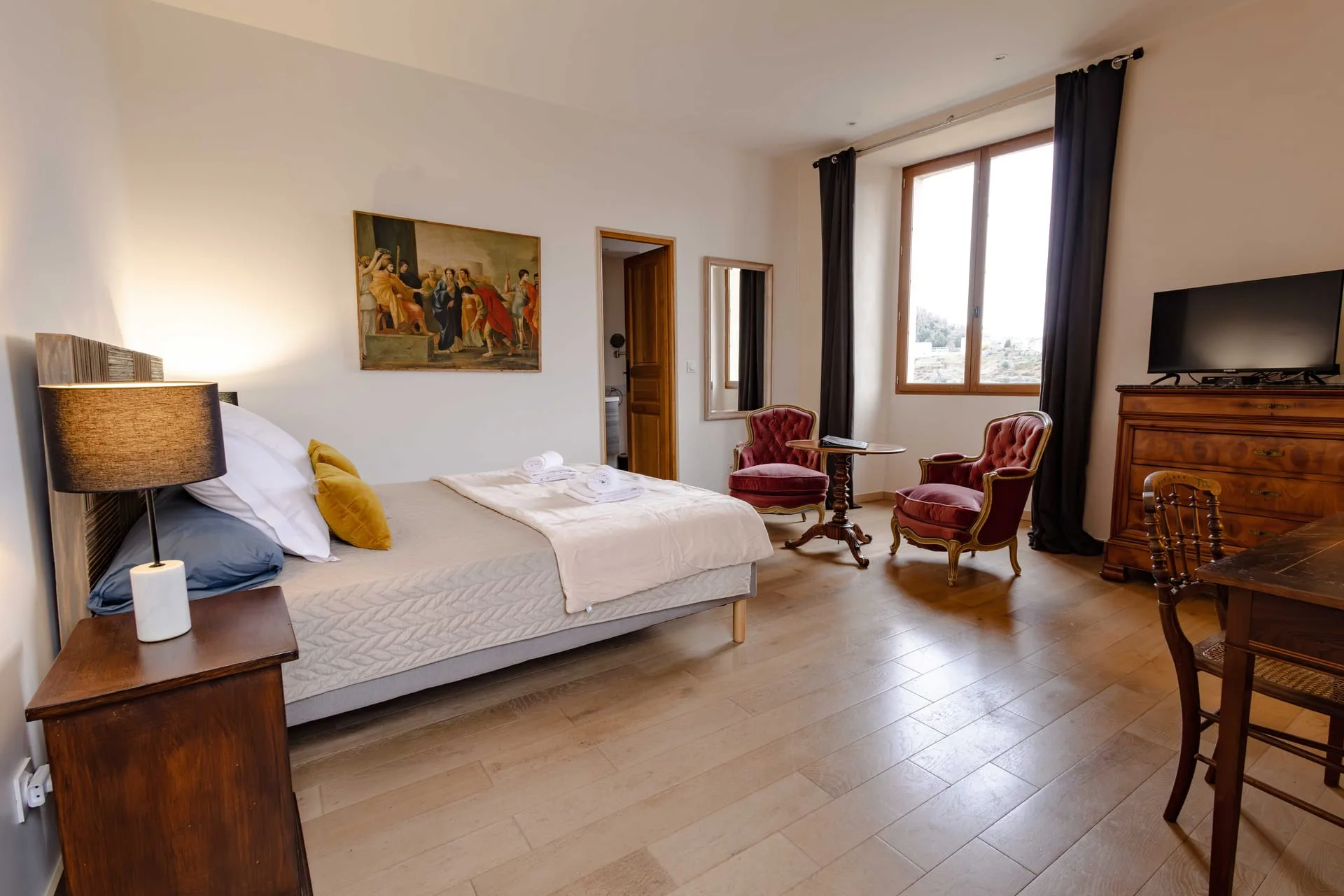 Chambre Columbella, Vue vallée Castagniccia, Castellu d Orezza