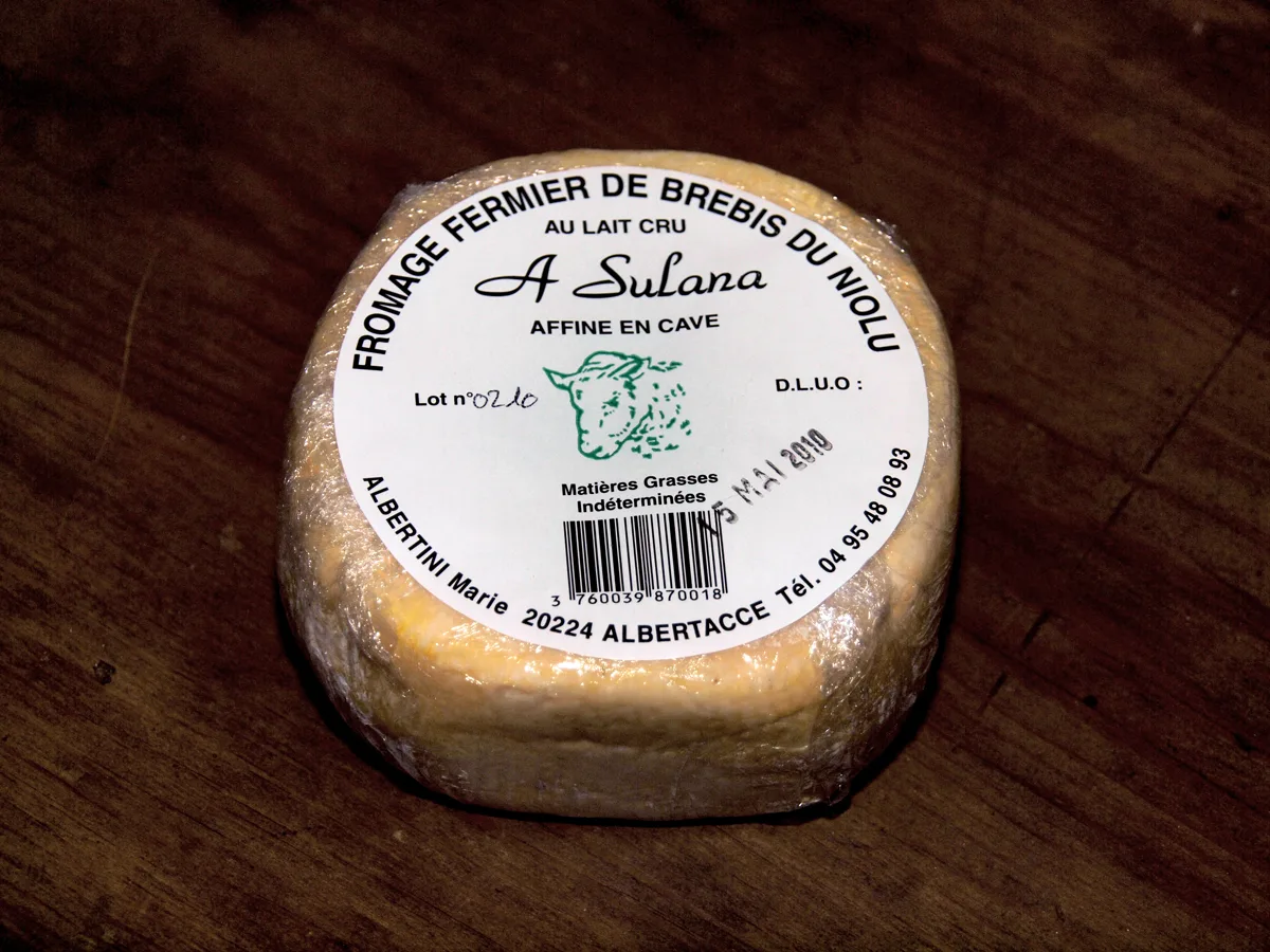 Fromage artisanal corse du Niolu, Castagniccia
